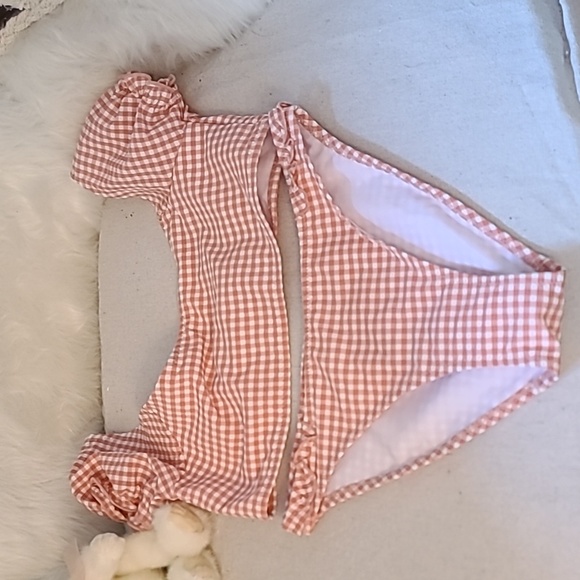Zara Swim Nwt Zara Gingham Twopiece Bikini 314 Poshmark